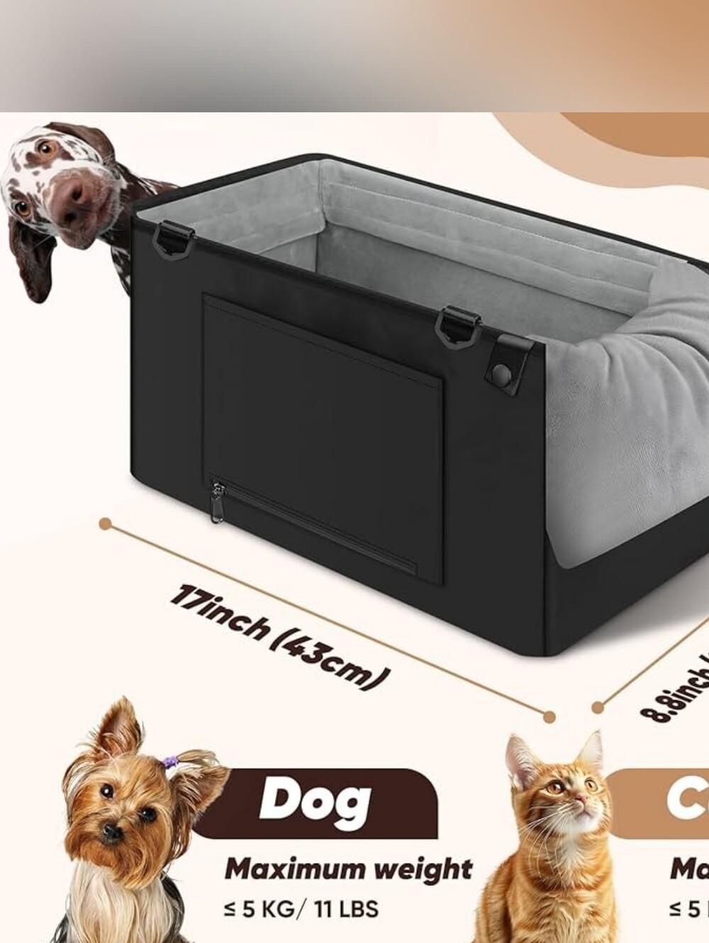 Mobile Pet Carrier TRAVEL NEW - Picture 4 of 6